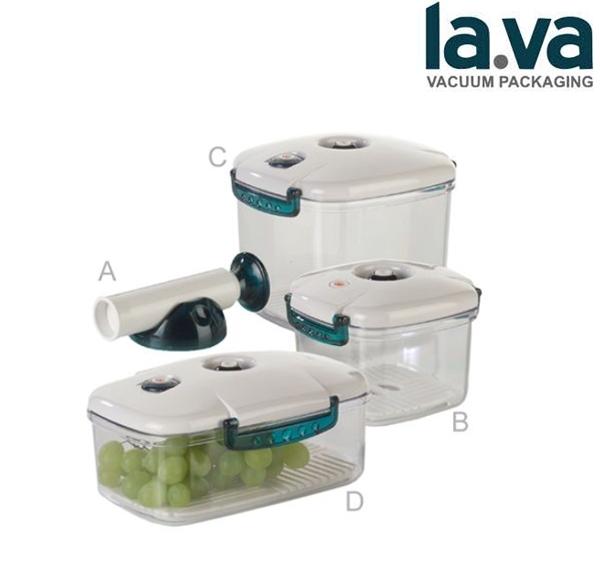 Lava-Newline boîtes de rangement en 4 parties 